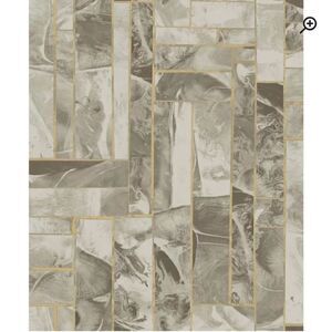 York Wallcoverings, Candice Olson's Natural Splendor, Taupe and Gold, NWT